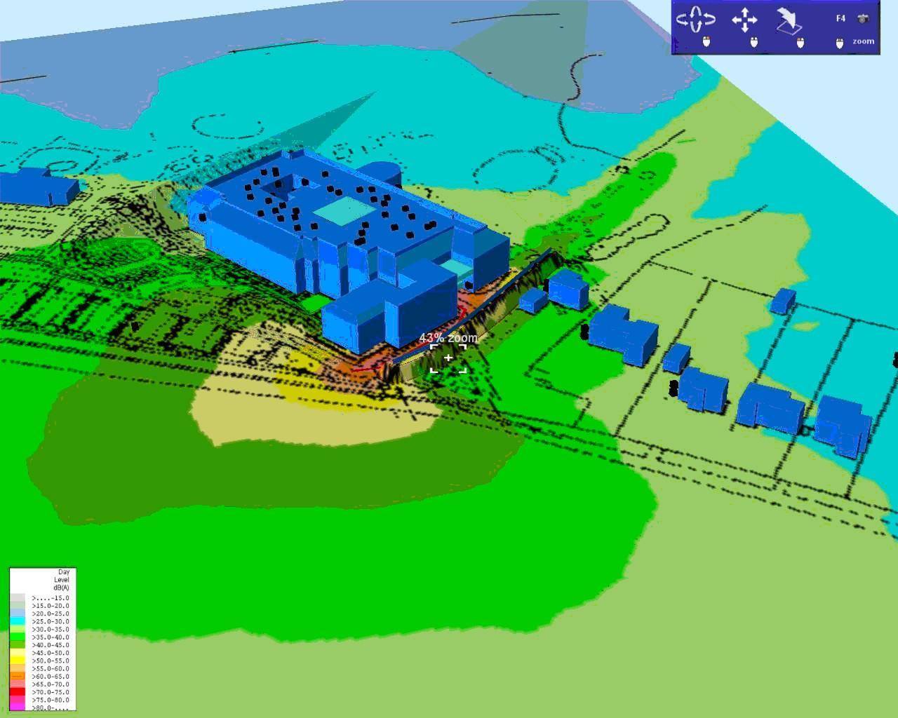 mapa poziomu hałasu